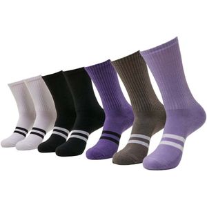 Urban Classics Double Stripes Socks 7 Pairs Veelkleurig EU 39-42 Man