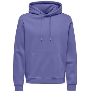 Only & Sons Connor Reg Hoodie Paars M Man