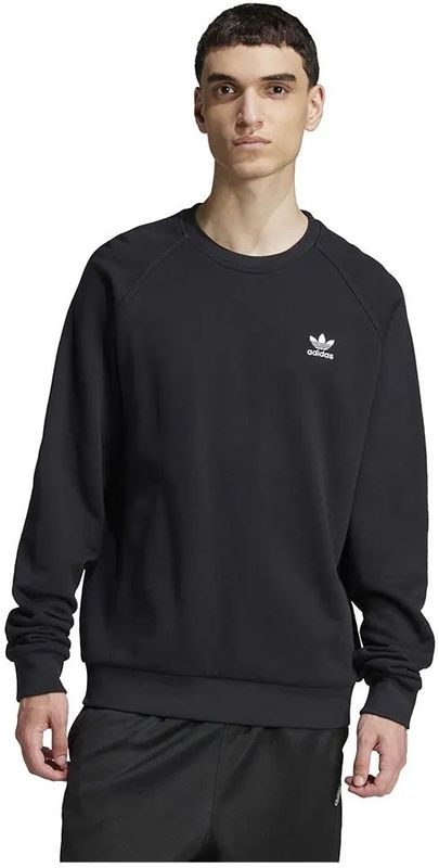 adidas - Sweater - Zwart - Katoen - Normale Pasvorm