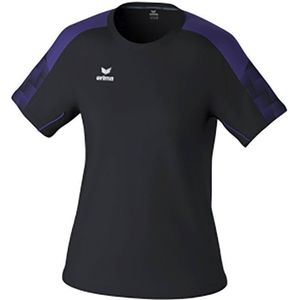 Erima Evo Star Short Sleeve T-shirt Zwart 38 Vrouw