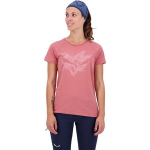 Salewa Pure Xxx Dry Short Sleeve T-shirt Roze XS Vrouw