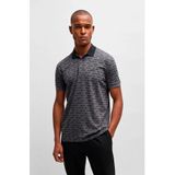 BOSS - Paddy Tape AO - Poloshirt - Grijs - Katoen - Korte Mouwen