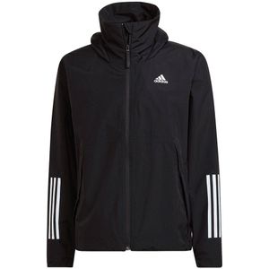 Adidas Bsc 3 Stripes R.r Jacket Zwart 2XL Man