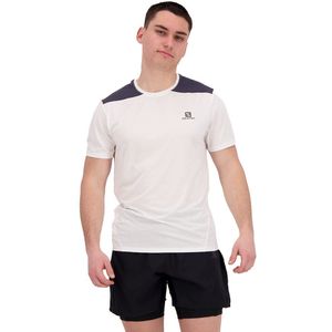 Salomon Outline Short Sleeve T-shirt Wit 2XL Man