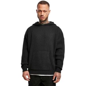 Urban Classics Knitted Hoodie Zwart XL Man