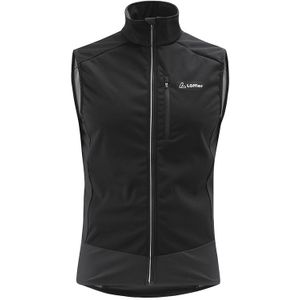 Löffler - Airblocc Light - Softshellbodywarmer - Zwart