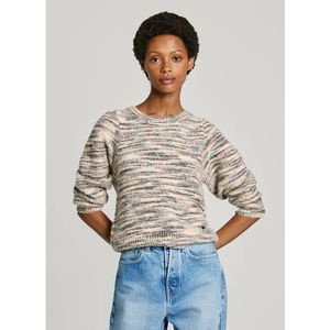 Pepe Jeansvoor vrouwen. PL702187 Hindy beige trui (L), Casual, Polyester