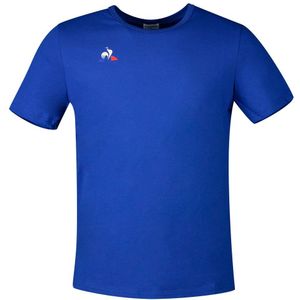 Le Coq Sportif Presentation Short Sleeve T-shirt Blauw M Man