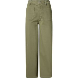 Pepe Jeans Wide Crop Tania Pocket Hoge Taille Broek