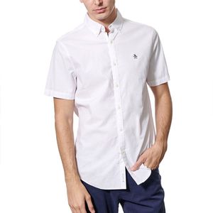 Original Penguin Eco Oxford Overhemd Met Korte Mouwen