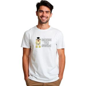 Kruskis Born To Swim T-shirt Met Korte Mouwen
