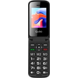 Mobiele Telefoon voor Bejaarden Qubo Qubo X-247 Zwart