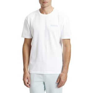 Calvin Klein Matte Back Logo Comfort Short Sleeve T-shirt Wit S Man