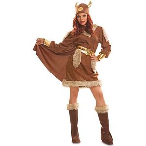 Viving Costumes Woman Viking Costume Bruin 2XL