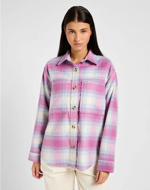 Lee - Utility - Dameshemd - Mao-kraag - Casual en Trendy