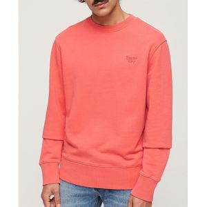Superdry Vintage Washed Sweatshirt Oranje L Man