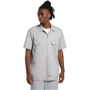 Dickies - Work Shirt - Grijs - Polialgodón - Kortemouwen