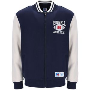 Russell Athletic E36352 Full Zip Sweatshirt Blauw M Man