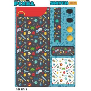 Indeca Pixel Kit Nintendo Switch-hoes