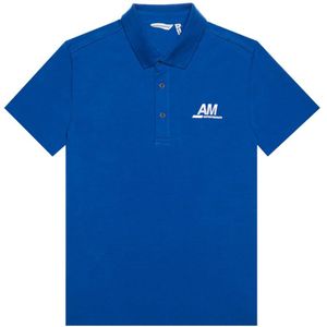 Antony Morato Mmks02239-fa120001 Short Sleeve Polo Blauw XL Man