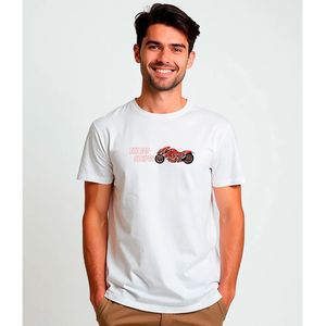 Kruskis Red Stripes T-shirt Met Korte Mouwen