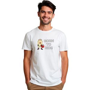 Kruskis Born To Ride T-shirt Met Korte Mouwen