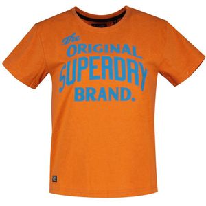 Superdry Archive Neon Graphic Short Sleeve T-shirt Oranje M Vrouw