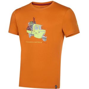 La Sportiva Ape Short Sleeve T-shirt Oranje L Man
