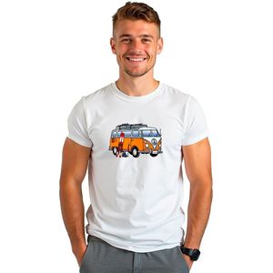 Kruskis Hippie Van Ski T-shirt Met Korte Mouwen