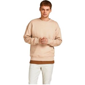 Jack & Jones Star Basic Sweatshirt Beige XS Man