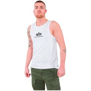 Alpha Industries Basic Sleeveless T-shirt Wit L Man