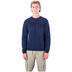 Hurley Applique Sweatshirt Blauw L Man