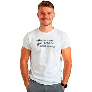 Kruskis Up And Down T-shirt Met Korte Mouwen