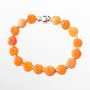Thomas Sabo Kt14286610l16 Bracelet Oranje  Man