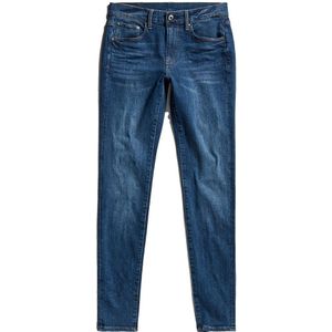G-star 3301 Skinny Fit High Waist Jeans Blauw 29 / 34 Vrouw