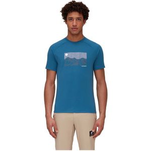 Mammut Mountain Trilogy Short Sleeve T-shirt Blauw M Man