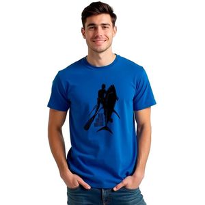 Kruskis Blue Water Hunting T-shirt Met Korte Mouwen