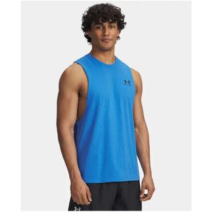 Under Armour Left Chest Cut Off Mouwloos T-shirt