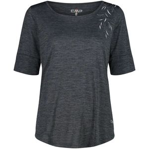 CMP - Women's Light Melange - Sportshirt - Grijs - 100% Polyester