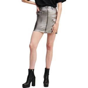 Karl Lagerfeld A1w12013 Faux Leather Rok