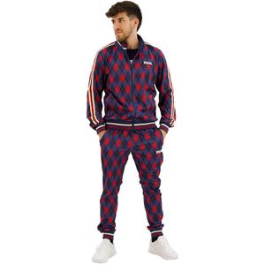 Lonsdale Redford Slim Fit Tracksuit Rood M Man