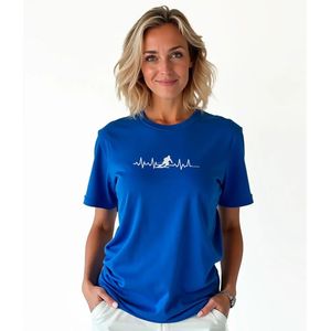 Kruskis Skiing Heartbeat T-shirt Met Korte Mouwen