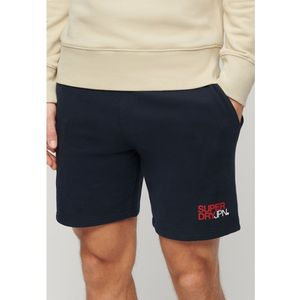 Superdry Sportswear Logo Loose Sweat Shorts Blauw M Man