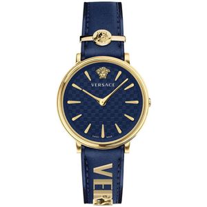 Versace Ve81045 Watch Blauw