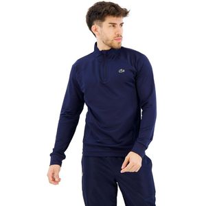 Lacoste Sh5221 Half Zip Sweatshirt Blauw M Man
