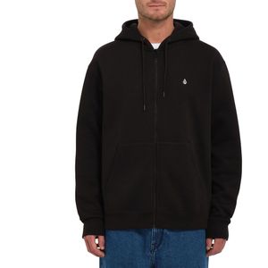 Volcom Single Stone Full Zip Sweatshirt Zwart XS Man