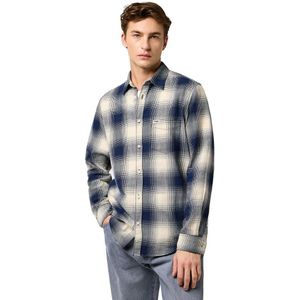 Wrangler 1 Pocket Regular Fit Overhemd Met Lange Mouwen