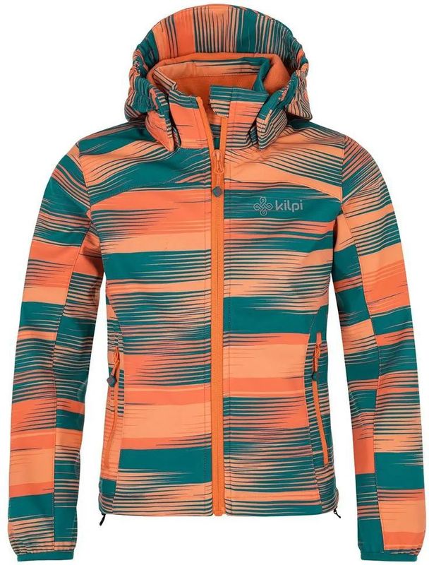 Kilpi - RAVIA-J - Softshelljack - Voor Meisjes - Waterdicht - Met Afneembare Capuchon