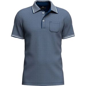 Fynch Hatton 2-tone Mercerized Korte Mouw Poloshirt