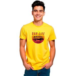Kruskis Van Life Sunset T-shirt Met Korte Mouwen
